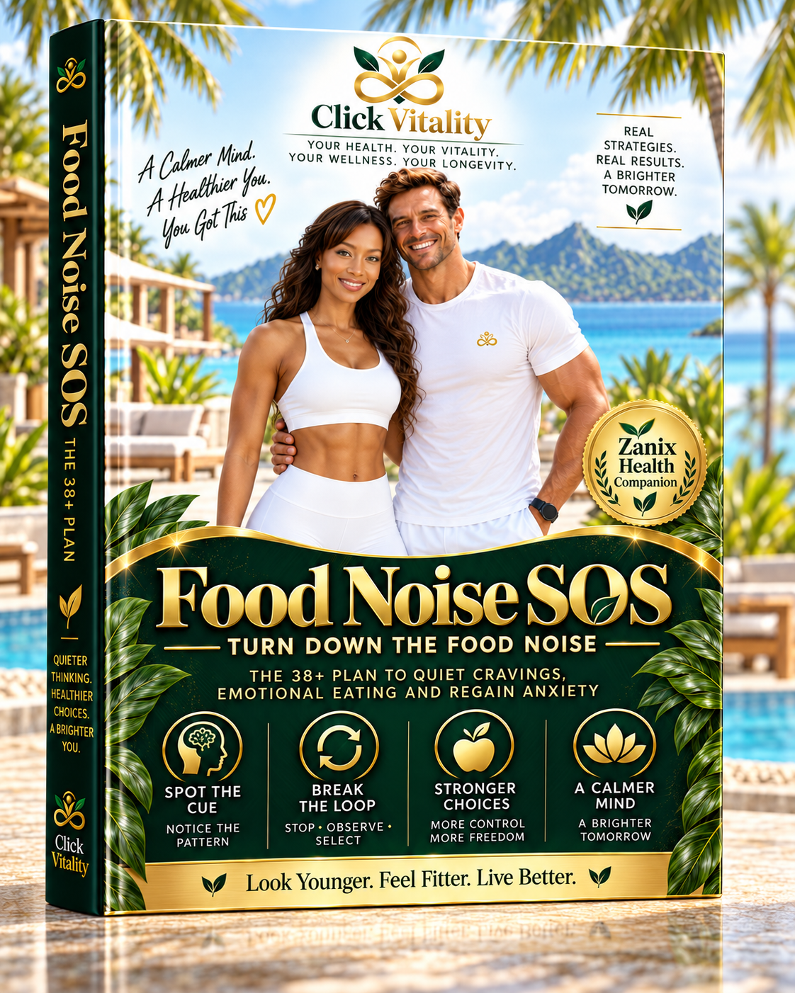 Food Noise SOS — a practical 38+ plan to quiet cravings, reduce emotional eating, break the loop and regain control
